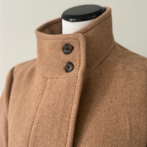 J.Crew Factory Button-Neck City Coat - Picture 11 of 11